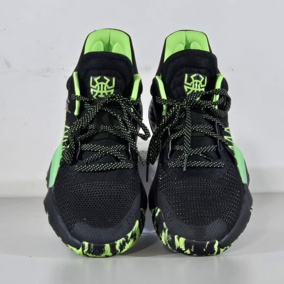 Adidas Marvel Comic Black Green Low Pro Bounce 2018 Basketball Shoe Mens 11.5 - Picture 4 of 14